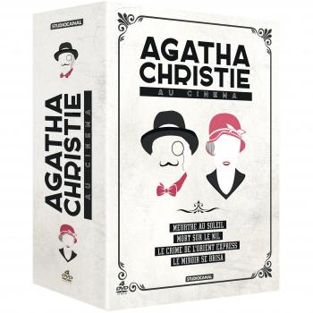Agatha Christie - Coffret - Le miroir se brisa + Meurtre au soleil + Mort sur le Nil + Le crime de l'Orient Express [Francia] [DVD]