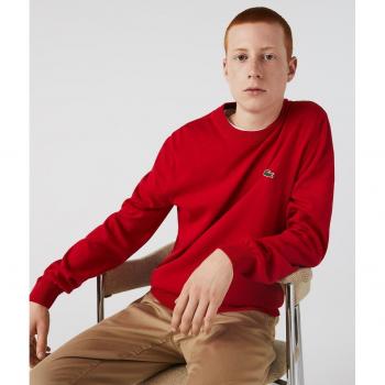 Jersey Lacoste AH1985 para Hombre - Cárdigan de Punto de Alta Calidad con Cuello Redondo y Ajuste Regular