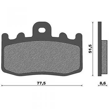 CP. PAST. FRENO ANT. APTO PARA BMW R850-1200