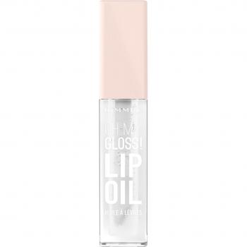 Rimmel Oh My Gloss! Lip Oil 000 Clear Cloud, Lip Oil with moisturising effect, 4.5 ml, Juicy Shine, Hydrates & Naturally Plumps, Moisture Boost, Vitamin E, Replenishes & Restores