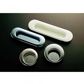 Bernial 610407003NS Tirador Mueble EMBUTIR 130MM Satinado 7003NS NIQUEL, Multicolor