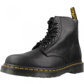 Dr. Martens 1460 Pascal Black Leather Lace-Up Boots Size 40