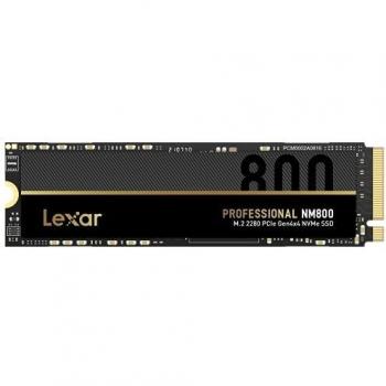 SSD Interno Lexar Professional NM800 1TB M.2 2280 PCIe Gen4x4 NVMe hasta 7400 MB/s para Jugadores y Profesionales Creativos