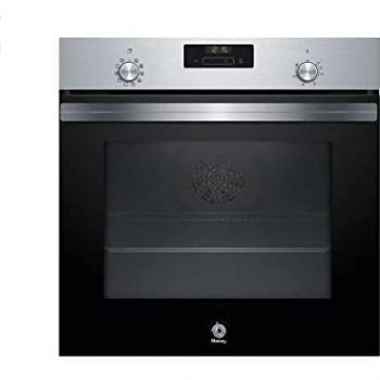 Balay 3HB413CX2 - Horno, Multifunción, A, Encastrable, 60 cm, 71 l, 7 F, Aqualisis, Puerta extraíble