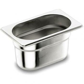 Lacor Cubeta 1/3, Inoxidable 18/10, Plateado, 176 x 325 x 150 mm