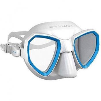 SALVIMAR Maxale - Máscara de Buceo Unisex para Adulto, Blanco, única