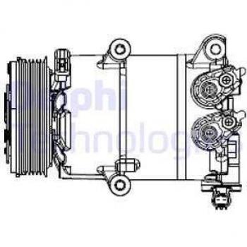 Compresor de aire acondicionado DELPHI CS20553