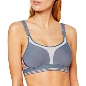 Triumph Triaction Extreme Lite N Women's Sports Bra - Non-Wired, Grey, Size 32C