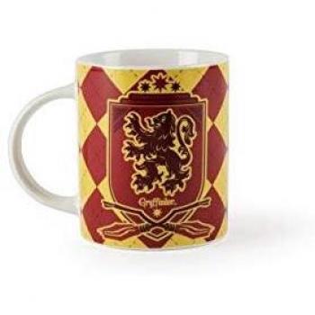 Excelsa Harry Potter taza Mug de Gryffindor, Porcelana, Amarillo y Rojo