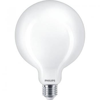 Philips LED Bulb Frosted Cold White E27 13W Globe 2000lm 4000K Daylight Ø12.4x17.7cm