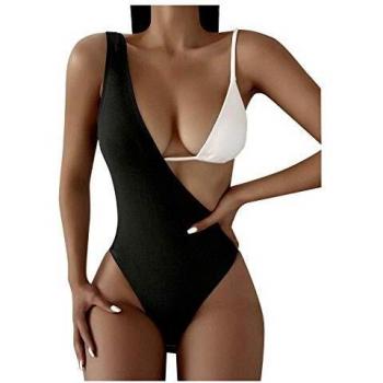 Holatee Bikinis Mujer Sexy Bikini Traje de baño de Tanga de Cintura Alta Trajes de baño una/Dos Piezas Adecuado Viajes Playa Natacion