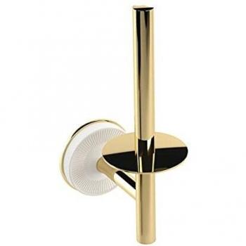 EQUILIBRIUM PORTAPAPEL VERTICAL BLANCO MATE- ORO