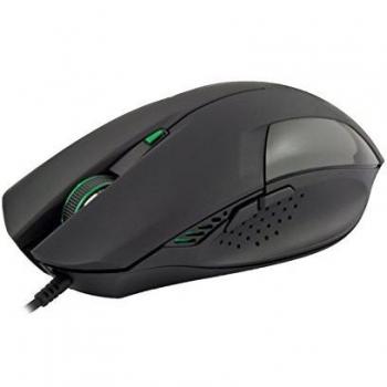 Ratón para gamers Esperanza Titanum TM106, óptico, 6D, USB, 2000 DPI, negro