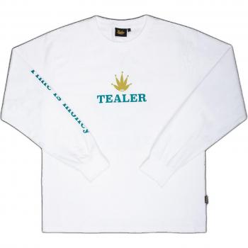 Tealer Time is Money White XL Men's Sweatshirt