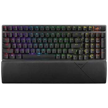 ASUS ROG Strix Scope II 96 Wireless Mechanical Gaming Keyboard with NX Snow Switches, Tri-Mode Connectivity, PBT Keycaps, and RGB Lighting