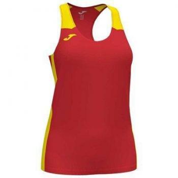 RECORD II TANK TOP RED YELLOW JOMA