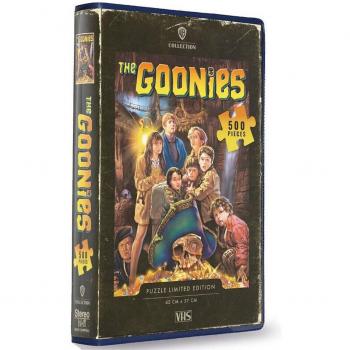 Puzzle 500 Piezas VHS The Goonies Edición Limitada, Color Negro, Estándar