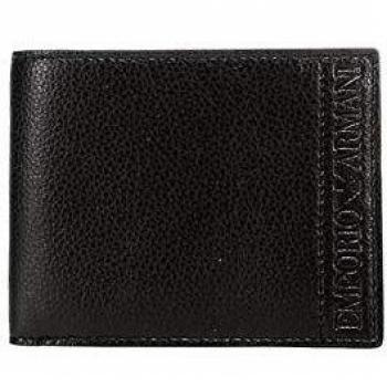 Emporio Armani billetera hombre black
