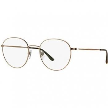 Giorgio Armani - FRAMES OF LIFE AR 5057, Redondo, acero, hombre, MATTE DARK BRONZE