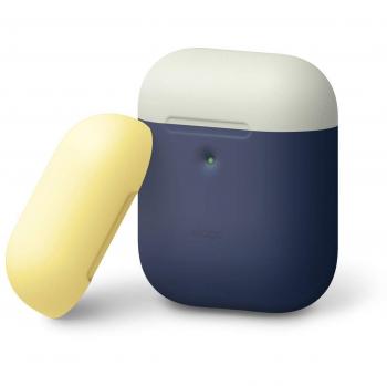 elago A2 Duo Funda Compatible con audífonos Apple AirPods inalámbricos