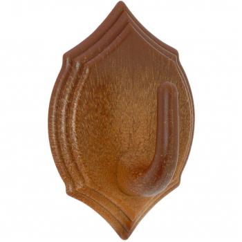 BRINOX Percha Escudo, Madera, 3.4x4.8x2.1 cm