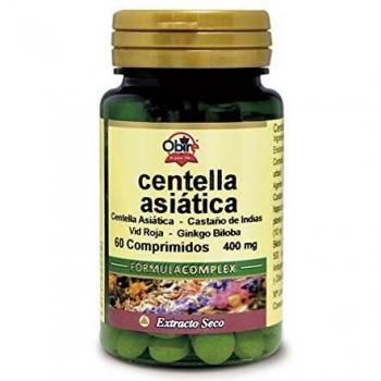 Comprimidos de Centella Asiatica 400mg, Paquete de 60 Unidades