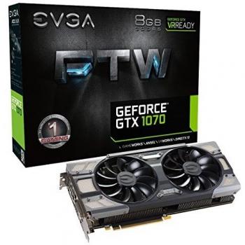 EVGA GeForce GTX 1070 FTW GAMING ACX 3.0 8GB GDDR5 (08G-P4-6276-KR)