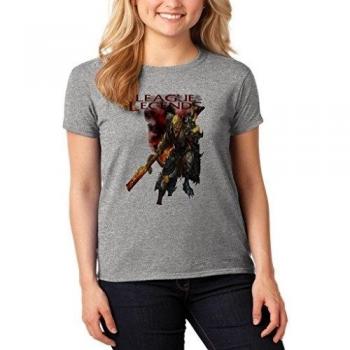 League Of Legends General Wukong Volcanic On Fire Women' s Shirt Custom Made T-shirt