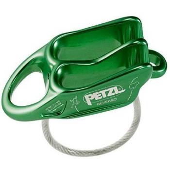 Petzl Reverso Belay Device - Black - One Size - Unisex - Reverse Mode