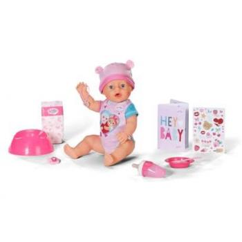 Muñeca BABY born® Emma 43 cm - Incluye Set de 11 Accesorios, Unisex, Multicolor
