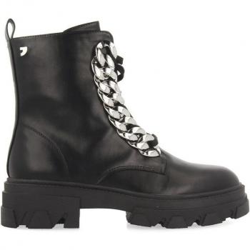 Botas de mujer tipo militar con cordones