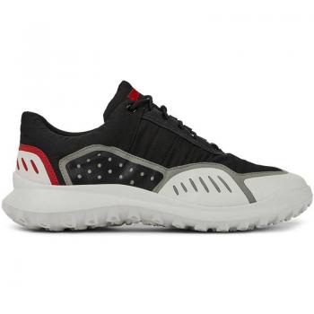 CAMPER CRCLR Sneakers for Men - Black, White, Grey, size 42 (EU) / size 9 (US), Cotton fabric/Smooth leather