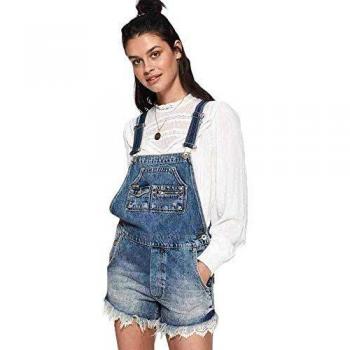 Superdry - Mono vaquero con encaje Rodeo Lace S