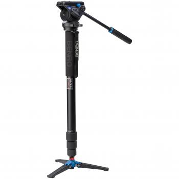 Benro A48TDS4 Aluminum Video Monopod with S4 Head - Fast Shipping