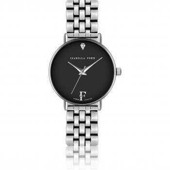 Isabella Ford Infinity Silver Women's Watch - 32 mm