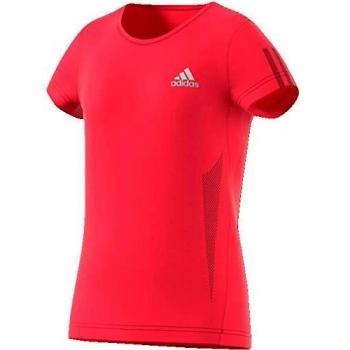 adidas Yg TR FAV tee Camiseta, Niñas, rojsho/Blanco, 128