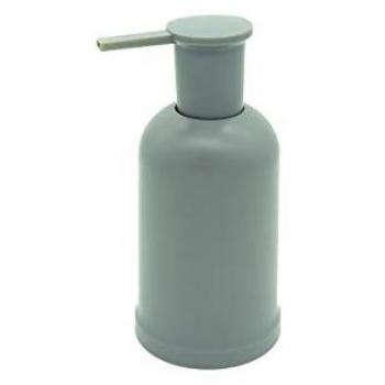 Dosificador dispensador de jabón VINTAGE HIPS libre de BPA Gris mate Ø8x17cm