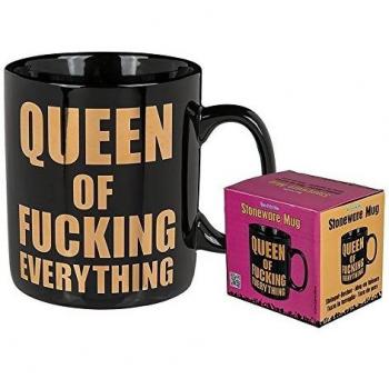 Out of the blue 78/8278 Taza de terraza Queen of Fucking Everything