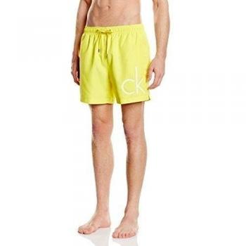Calvin Klein MEDIUM DRAWSTRING, Bañador, Hombre, Amarillo