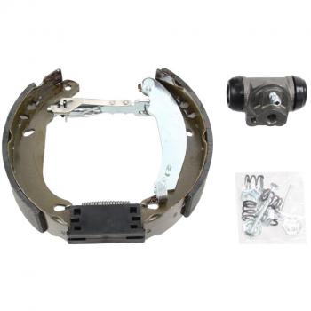 Kit de frenos A.B.S. 111416, Freno a tambor con cilindro de rueda y accesorios para Renault Clio