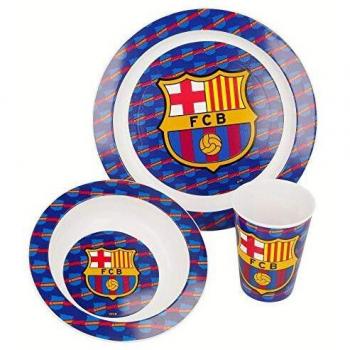 Barcelona 87734 Plato, Cuenco y Vaso 260 ml, 3 Piezas