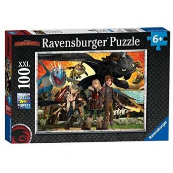 Puzzle Ravensburger Dragones - 100 Piezas XXL