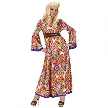 Vestido Hippie Largo Colorido para Mujer Talla S