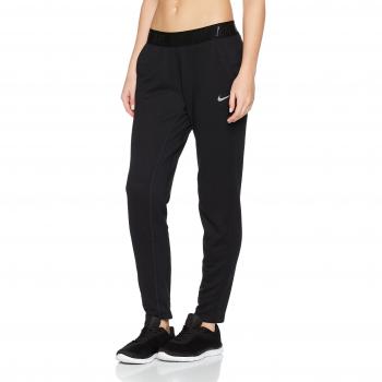 Nike W NK Dry Pant Tapered Pantalón, Mujer, Negro