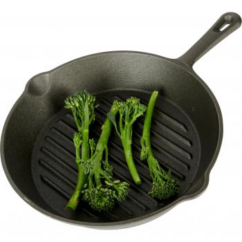 Sartén para Cocinar a la Plancha de Hierro Colado KitchenCraft, 24 cm