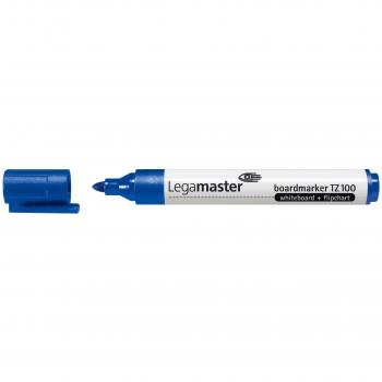 Rotulador de Pizarra Legamaster TZ 100 Azul 1.5-3mm Punta Redonda (Caja de 10 unidades)