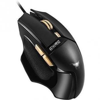 Simpeak Ratón Para Gaming DPI 3800 6 botones Diseño Ergonómico Negro