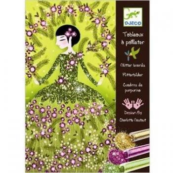 Djeco DJ09500 - Glitzersand - Glitzer Kleider