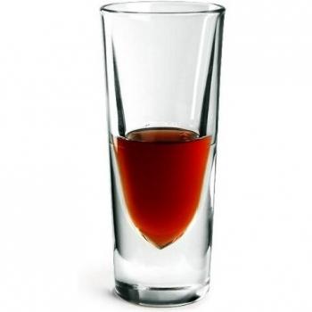 Vaso de Vidrio con Rayas 13 cl Conjunto de 6 Borgonovo Rocky