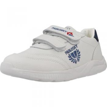 Zapatillas Deportivas de Piel para Niños con Cierre Velcro - Pablosky 203902